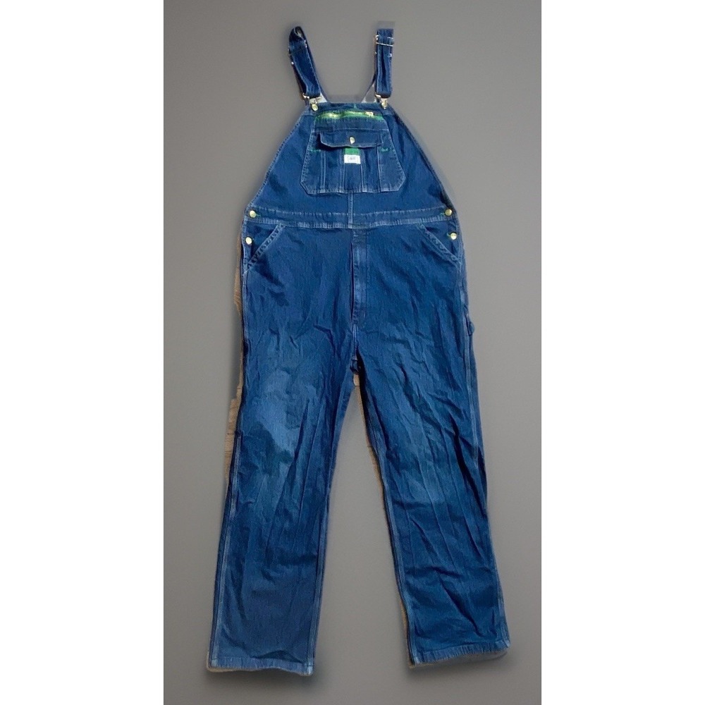 Liberty Overalls Men's 42 X 31. Denim Bib Farmer Carpenter Workwear Blue